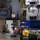 Floating football helmet