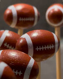 Finger food skewers - American Football party decoration (30 pieces) - 9cm