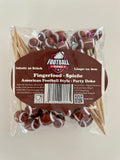 Finger food skewers - American Football party decoration (30 pieces) - 9cm