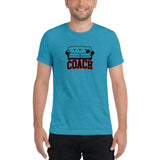 Sofa Coach - Triblend T-Shirt - Red Block